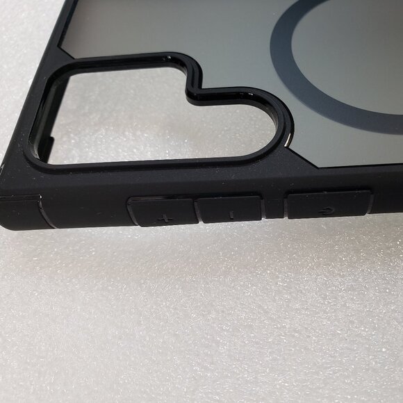 Tocol Magnetic Shockproof Case For Samsung Galaxy S22 Ultra Black Frosted Matte - Picture 2 of 7